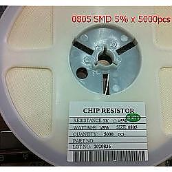 100pcs/lot 1206 SMD Resistor 1% 3 ohm chip Resistor 0.25W 1/4W 3R